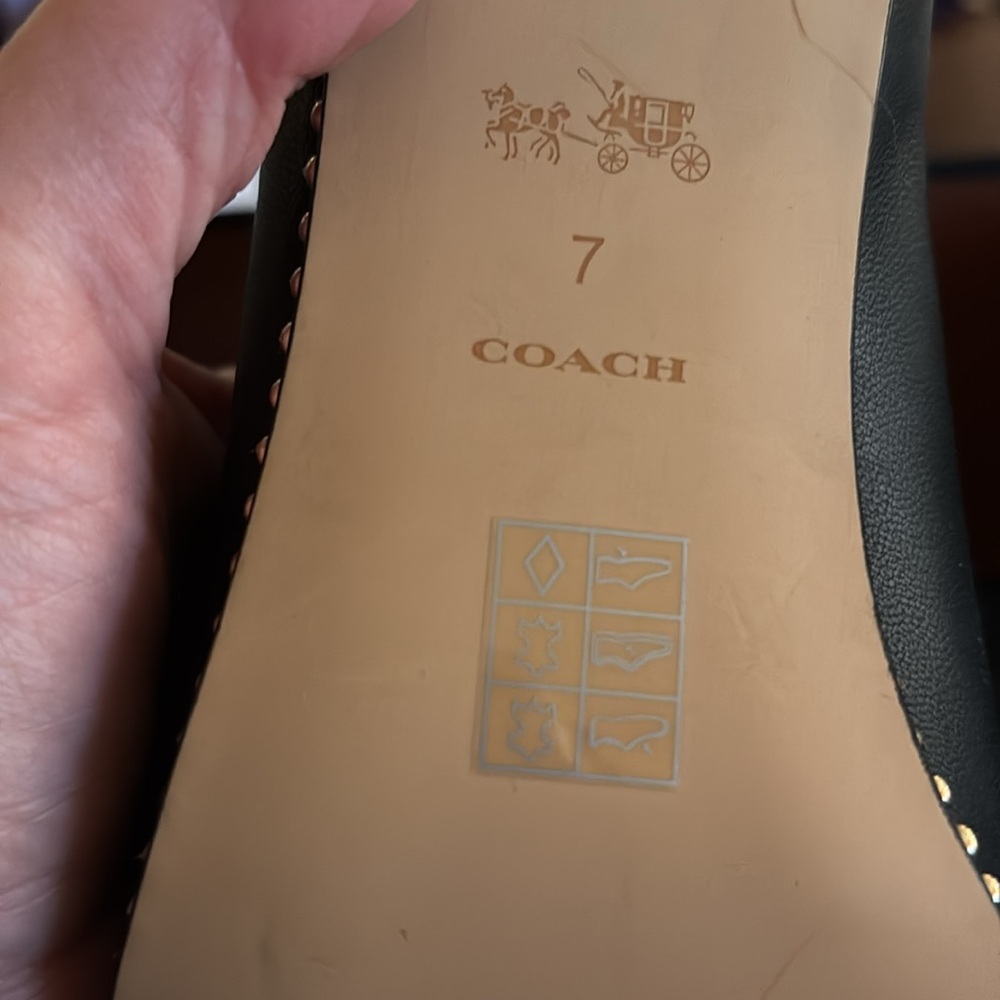 COACH Wynie Leather Ankle Boots - Picture 13 of 13